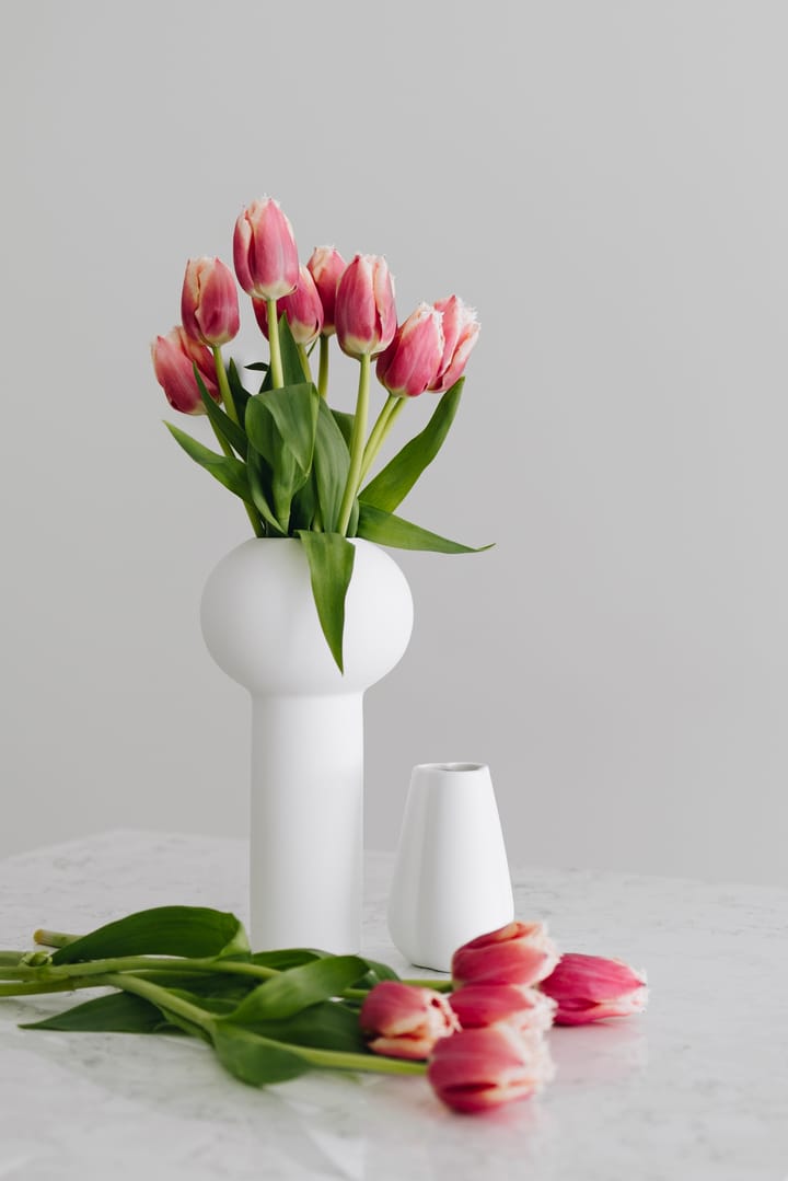 Pillar vase 24 cm, White Cooee Design