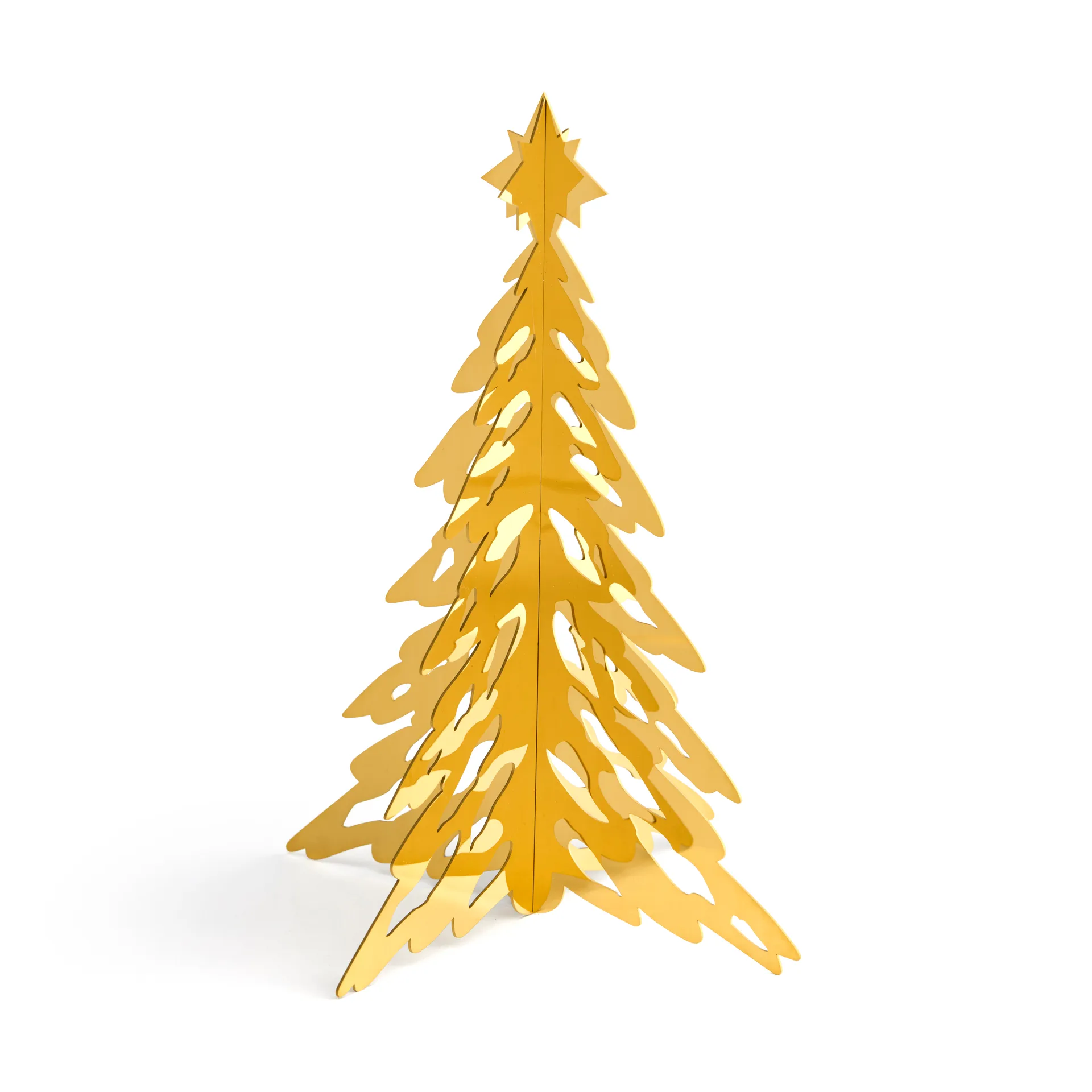 Pinetree dekorasjonsgran 20 cm, Brass Cooee Design