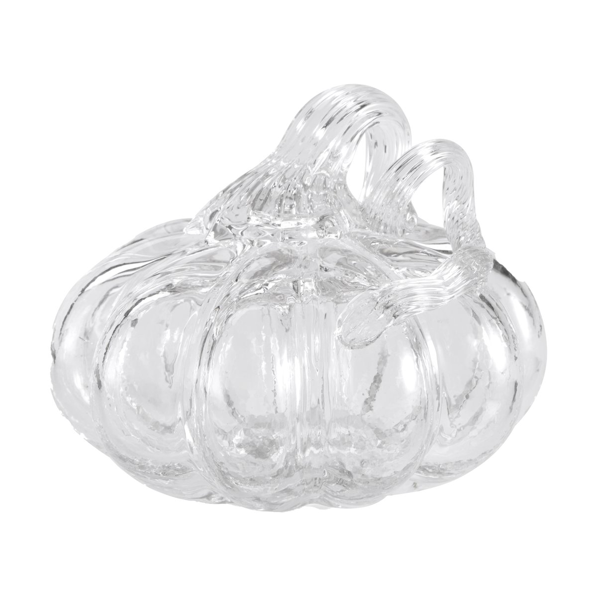 Cooee Design Pumpkin dekorasjon 8 cm Clear
