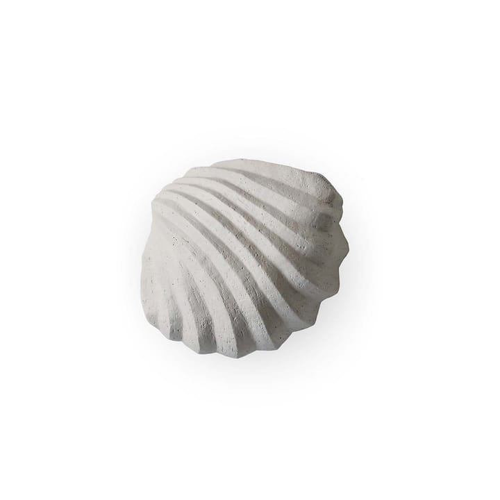 The Clam Shell skulptur 13 cm, Limestone Cooee Design