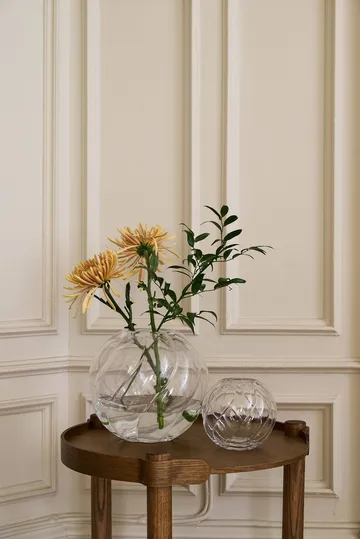 Twist Ball vase 12 cm - Klar - Cooee Design