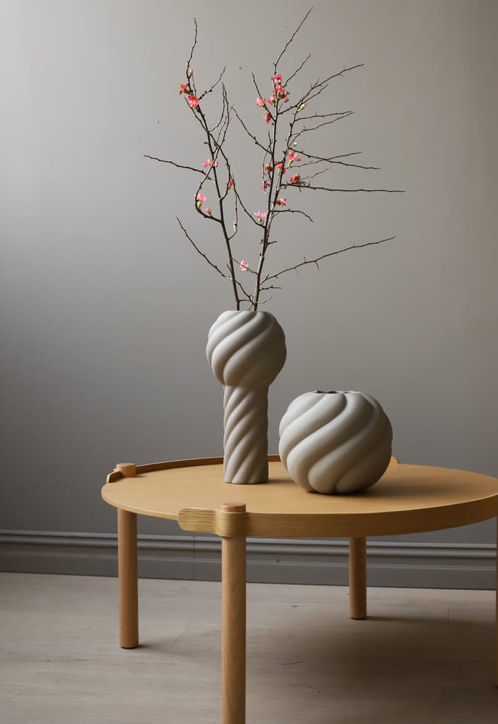Twist Pillar vase 34 cm, Sand Cooee Design