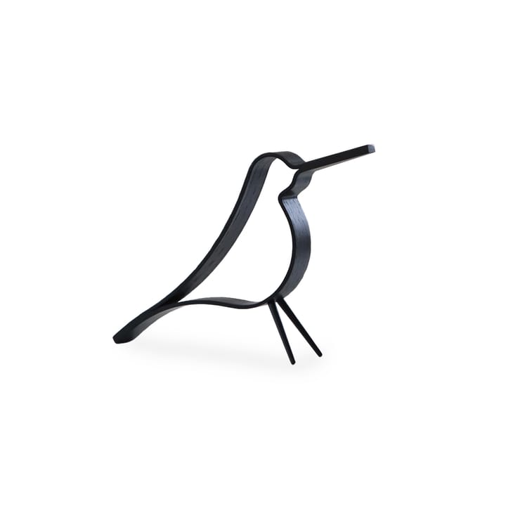 Woody Bird liten, Svartbeiset eik Cooee Design