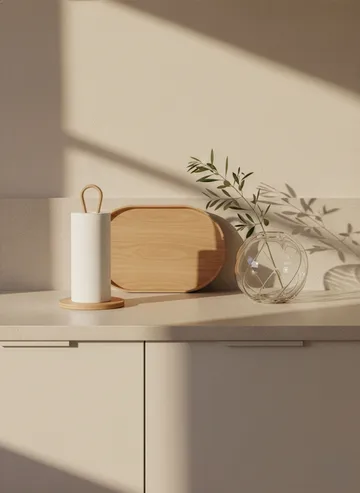 Woody kjøkkenrullholder - Eik - Cooee Design