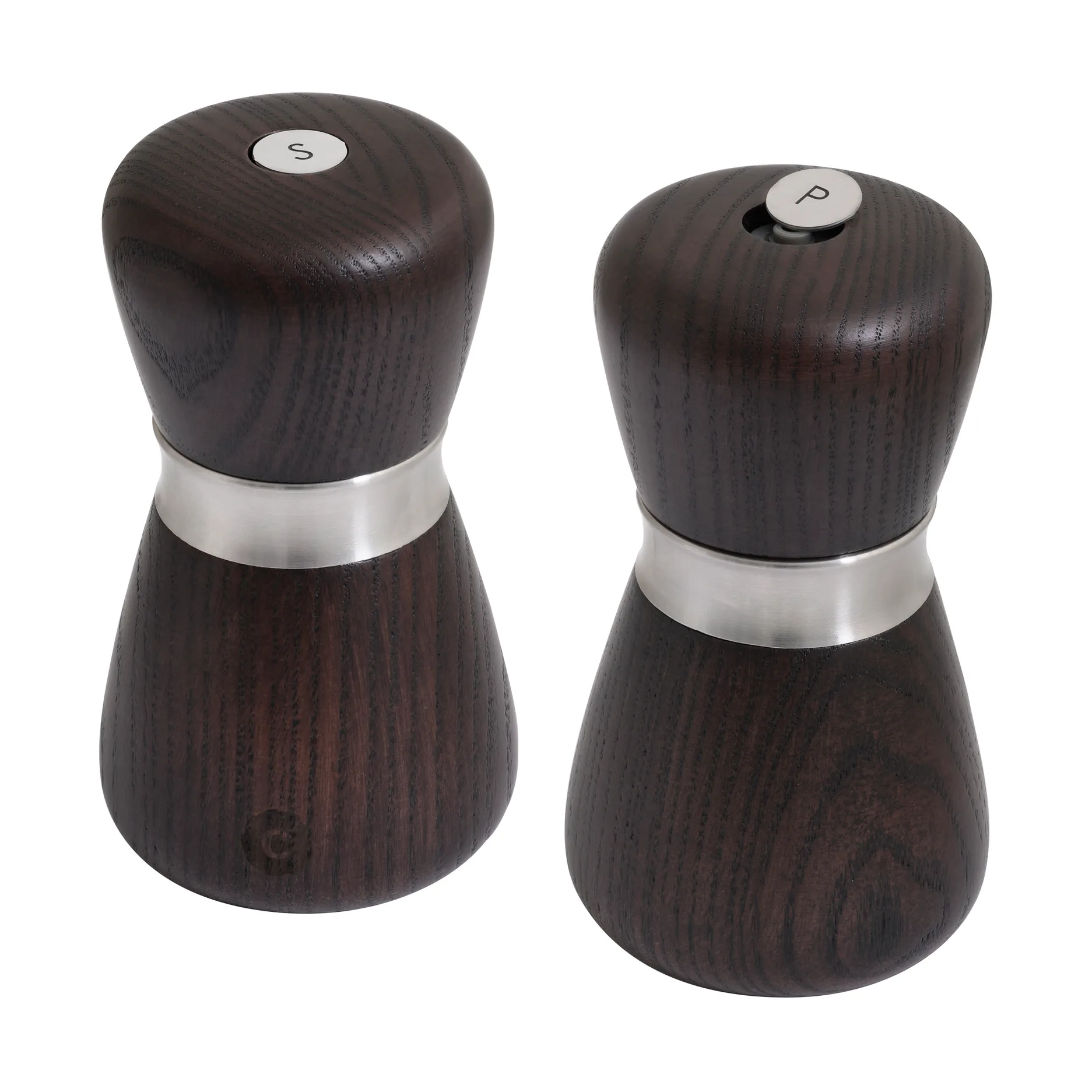 Kyoto krydderkvern, Brown glaze, FSC ash, 10 cm Crushgrind