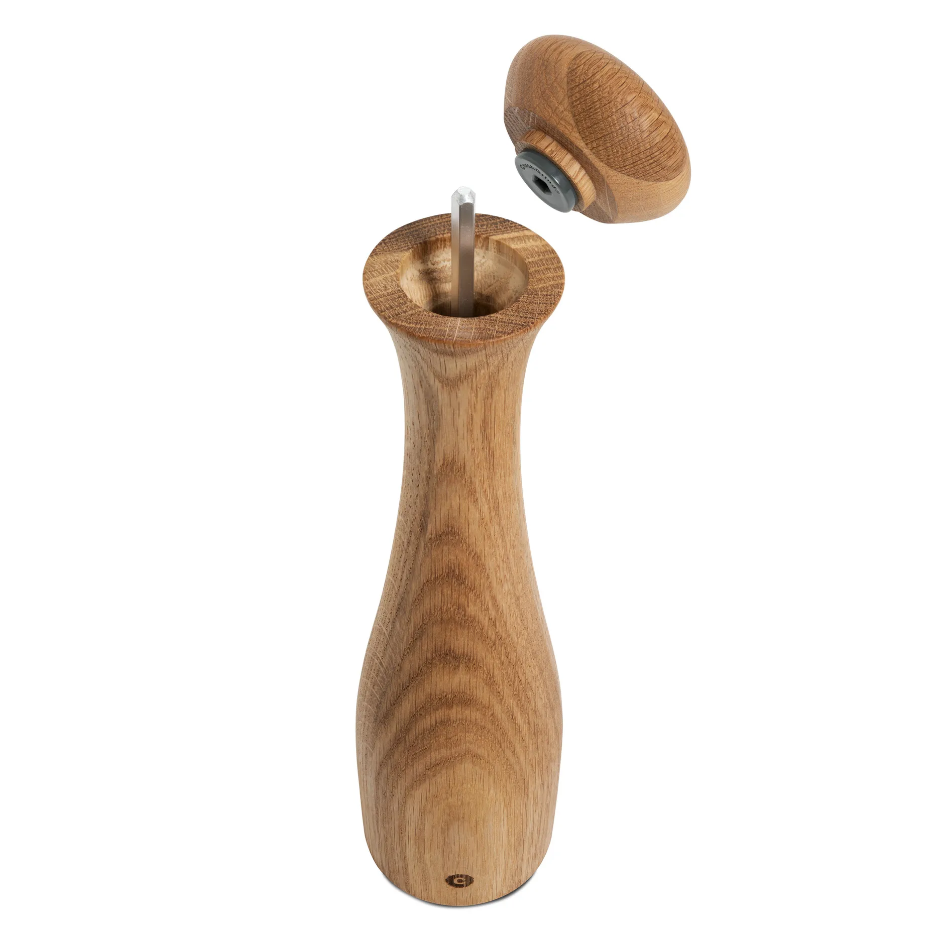 Lyon krydderkvern, Natural, FSC oak, 30 cm Crushgrind