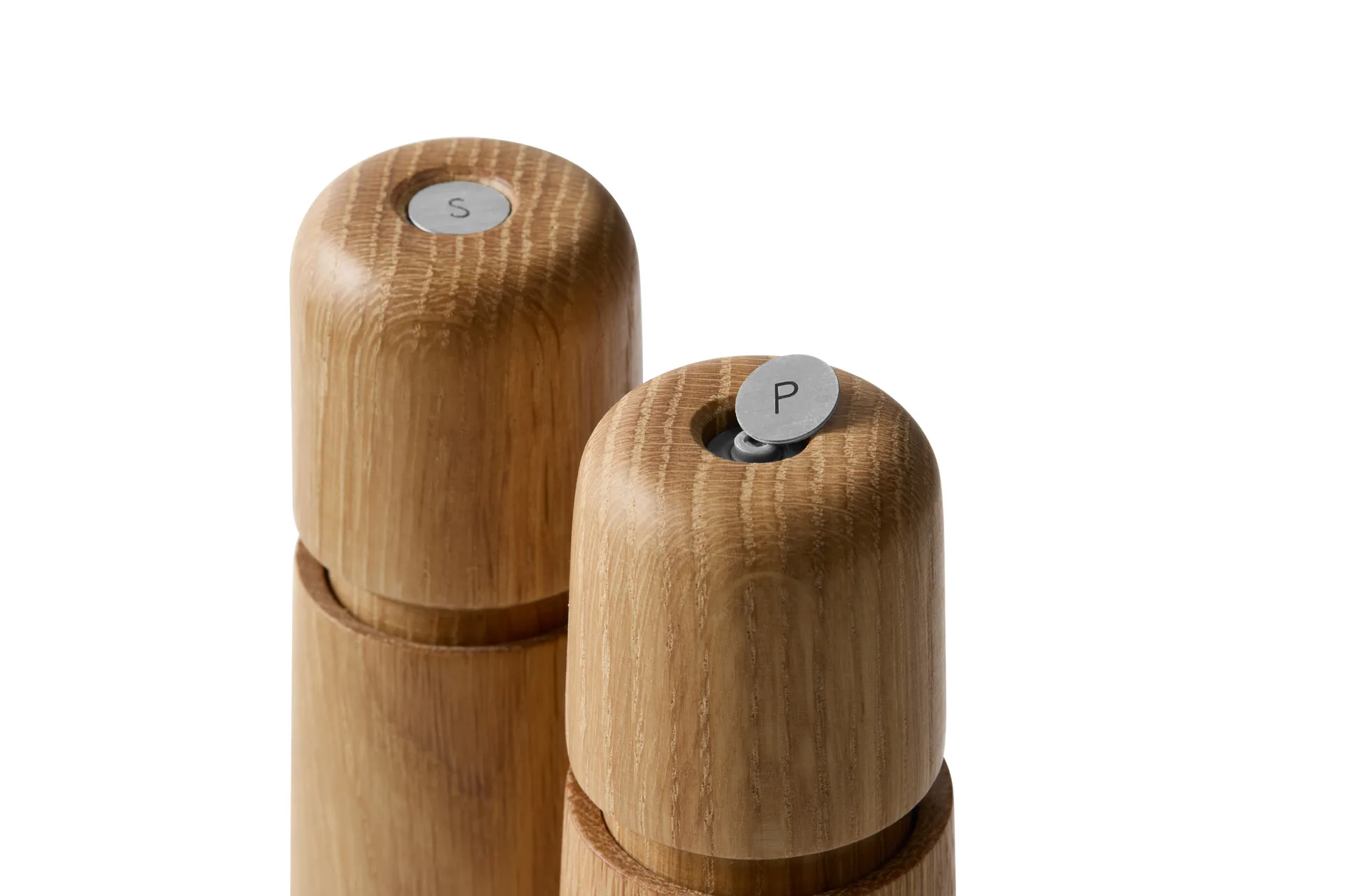 Stockholm krydderkvern, Natural, FSC oak, 11 cm Crushgrind