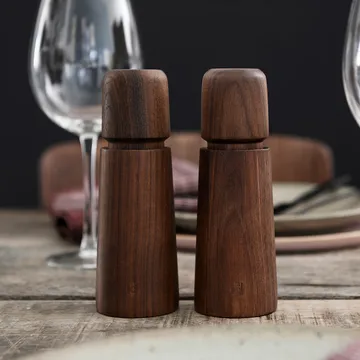 Stockholm krydderkvern - Natural, FSC walnut, 17 cm - Crushgrind