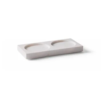 Tabletopper krydderkvernstativ - White marble - Crushgrind