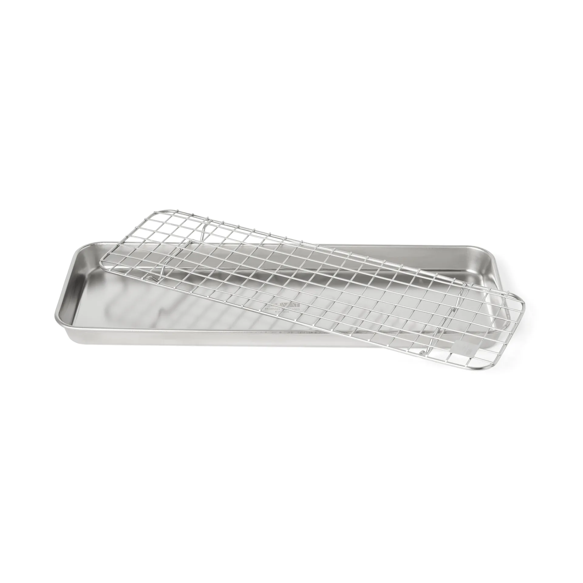 Culimat gastroplate med avkjølingsrist, Rustfritt stål, 38x14x2,5 cm Culimat