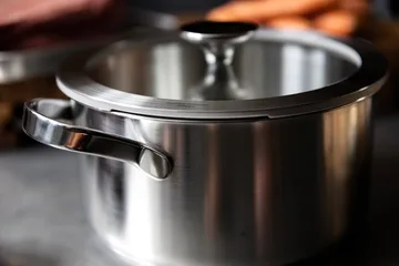 Culimat gryte - Rustfritt stål, glasslokk, 3 L - Culimat