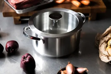 Culimat gryte - Rustfritt stål, glasslokk, 3 L - Culimat