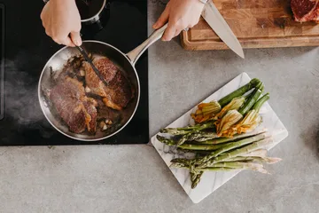 Culimat stekepanne 5-Ply rustfritt stål - 24 cm - Culimat