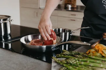 Culimat stekepanne 5-Ply rustfritt stål - 28 cm - Culimat