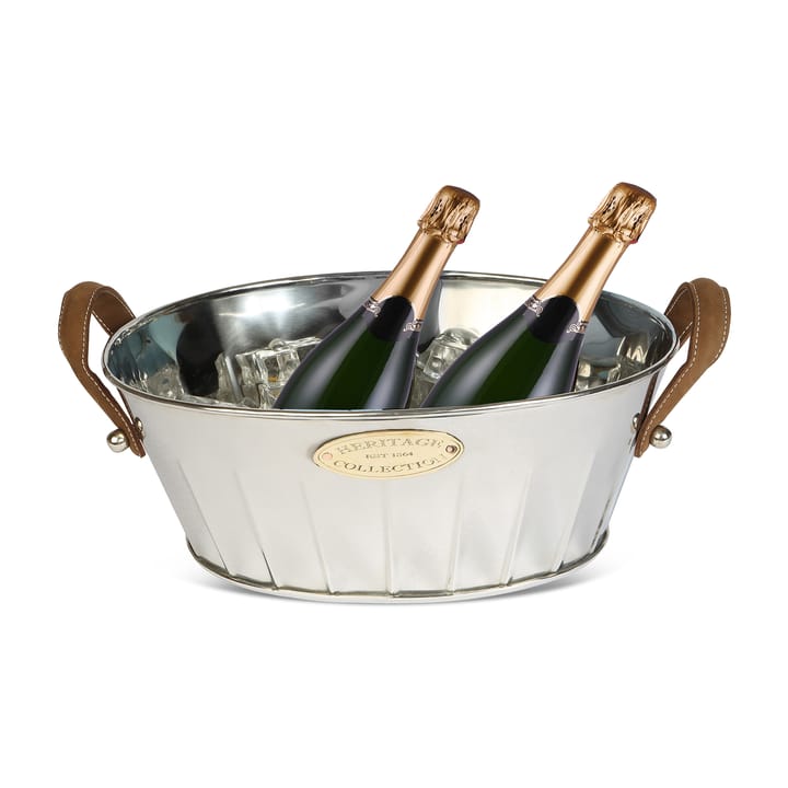 Heritage champagnekjøler med lærhank, 30 cm Culinary Concepts