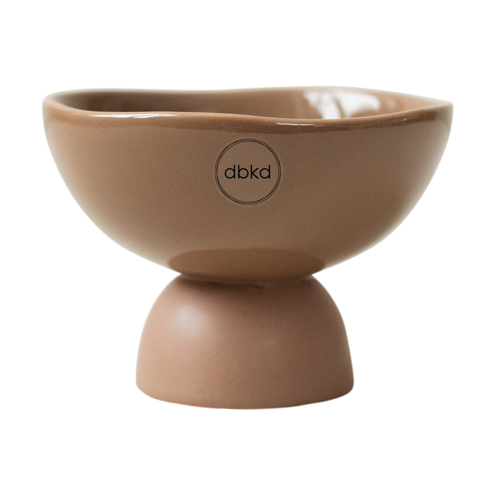 DBKD Base Dome skål S Ø12 cm Nougat