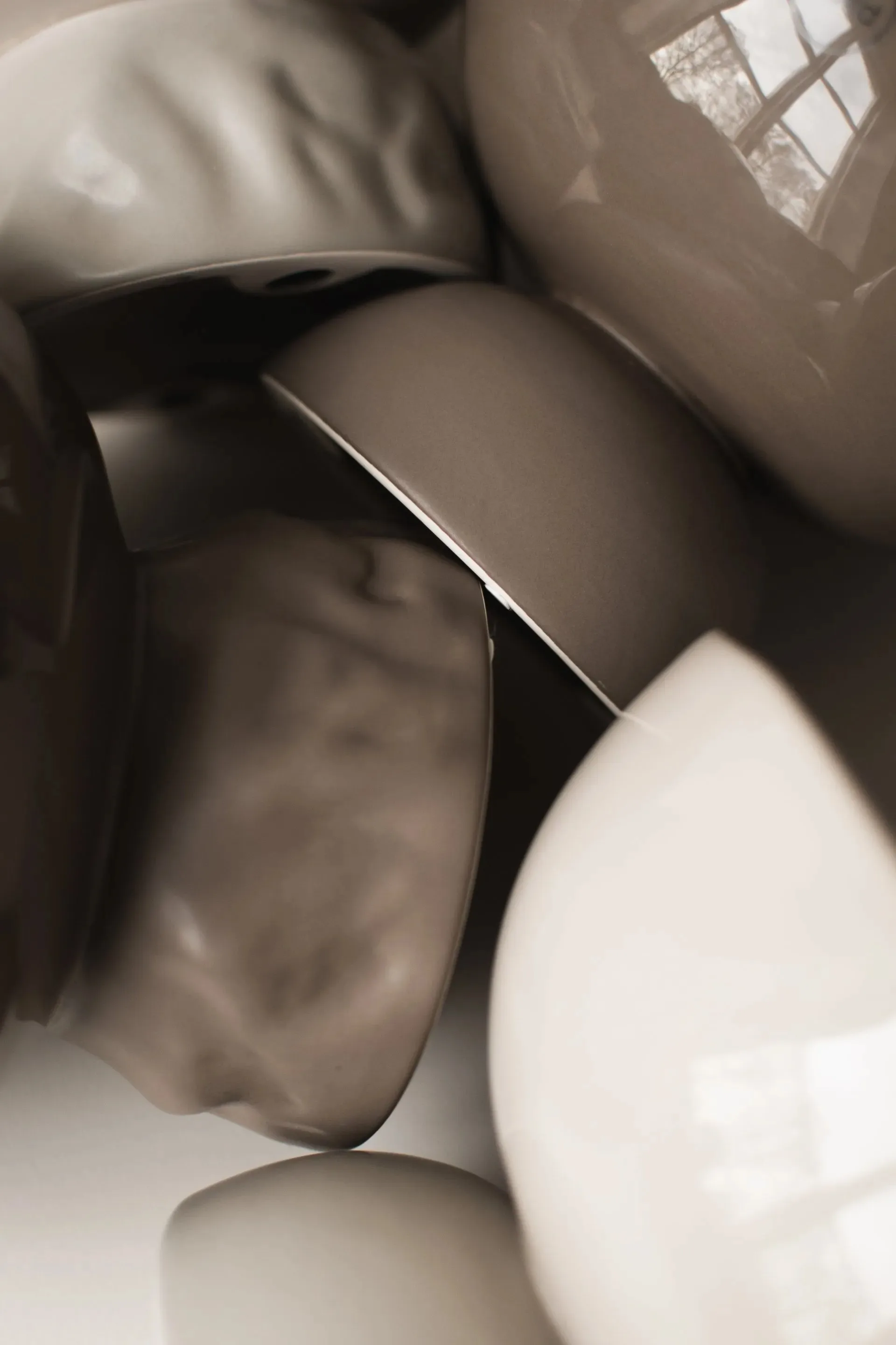 Base Irregular krukke Ø 20 cm, Dust DBKD