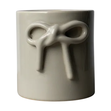 Bow krukke Ø11 cm - Shiny mole - DBKD