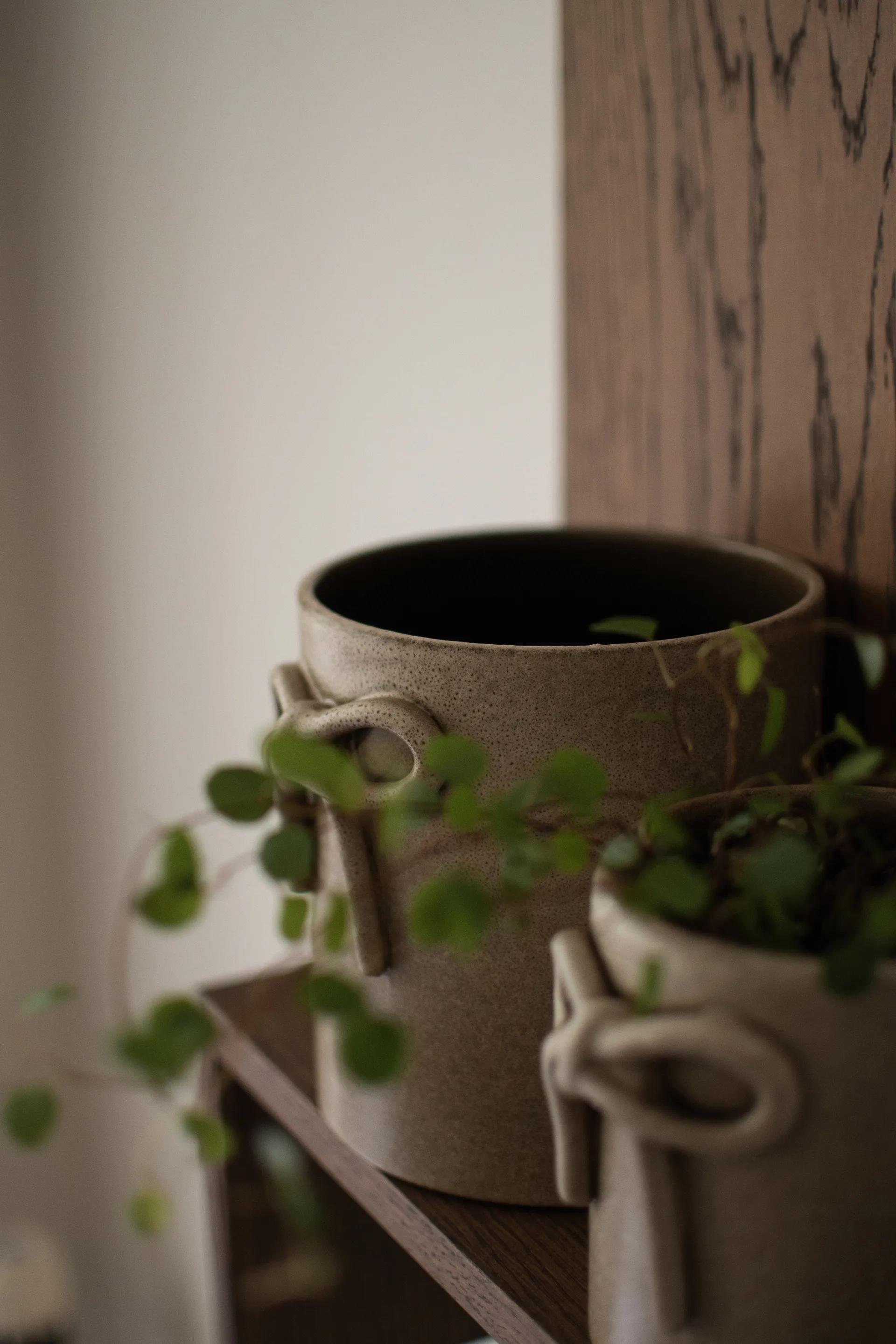 Bow krukke Ø14 cm, Beige DBKD