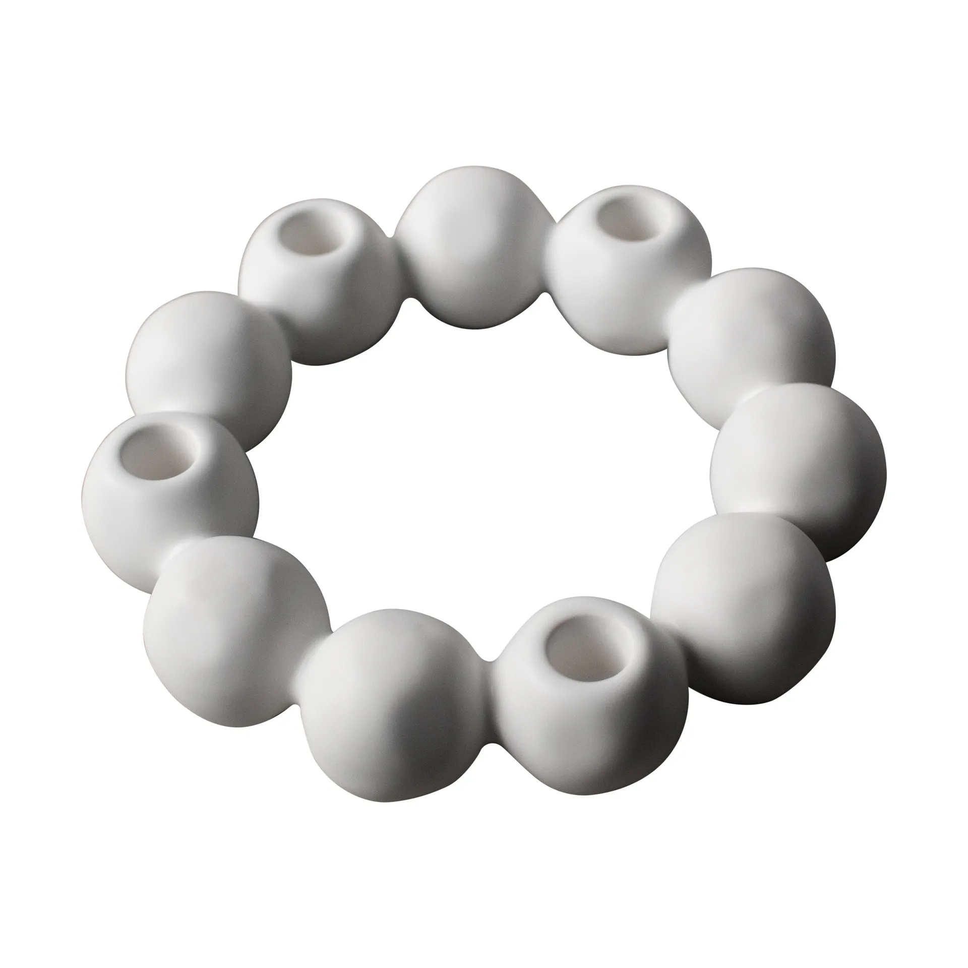 Bright lysestake Ø27 cm, White DBKD