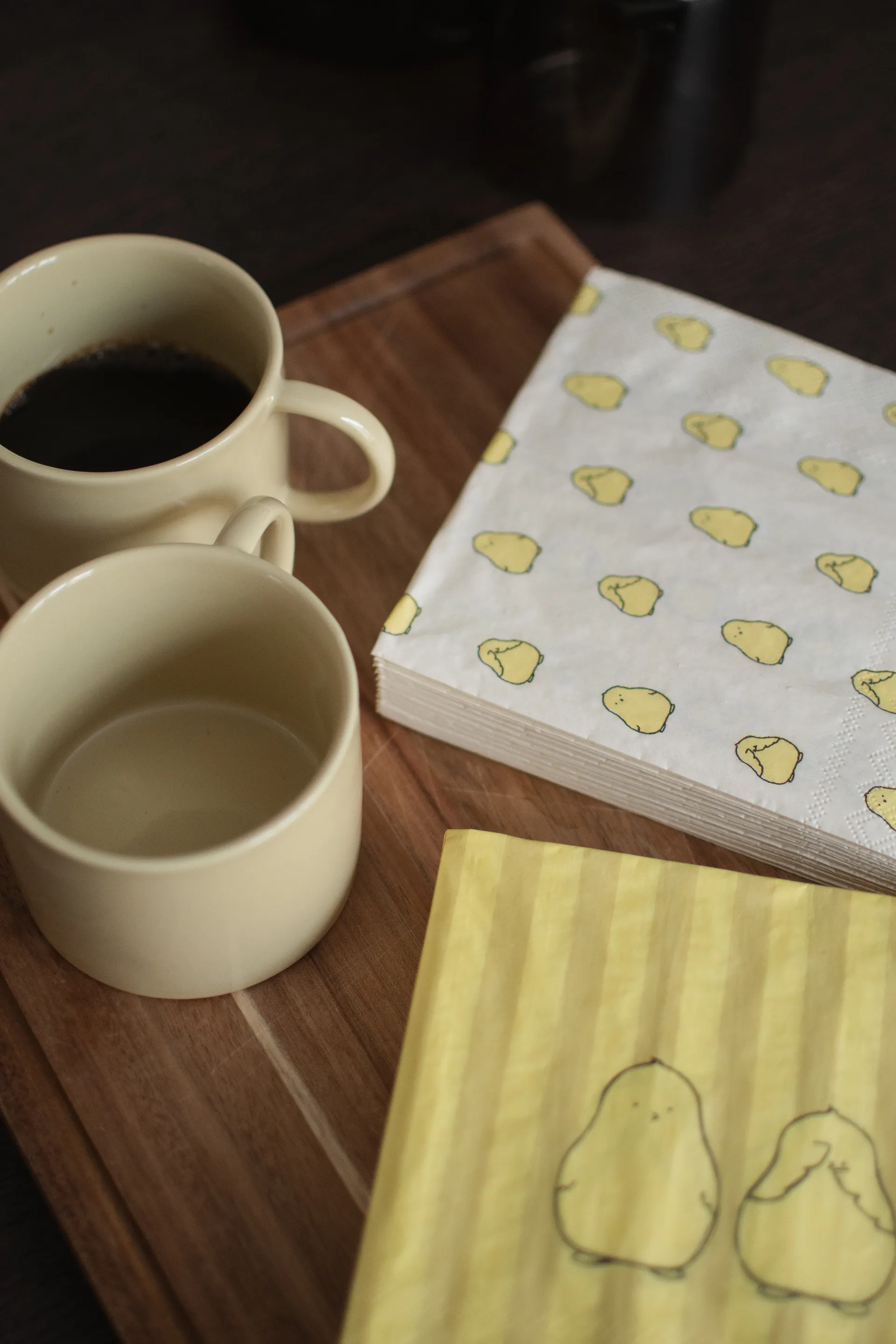 Chubby chicken papirserviett 20-pakning, Yellow, 33x33 cm DBKD