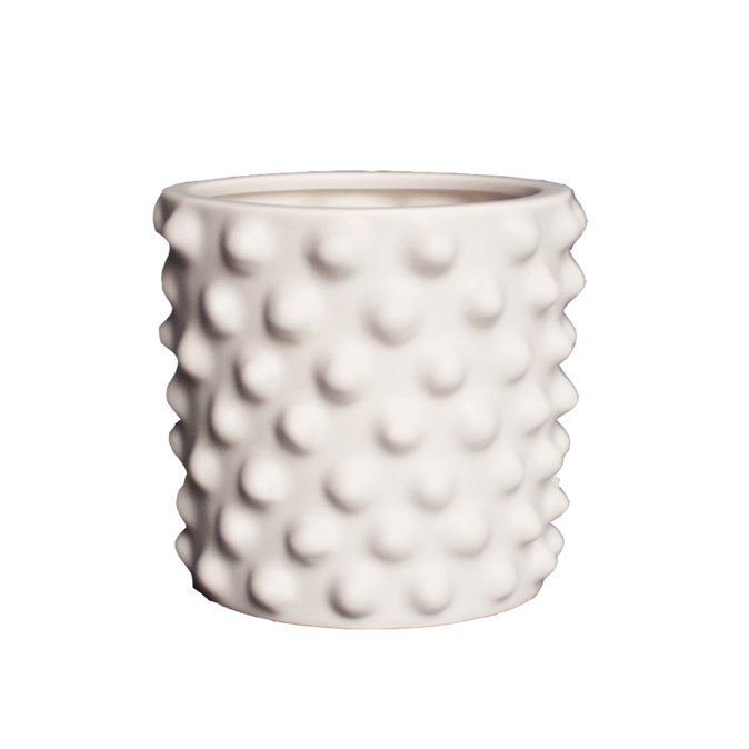 DBKD Cloudy krukke greige Mini ø14 cm