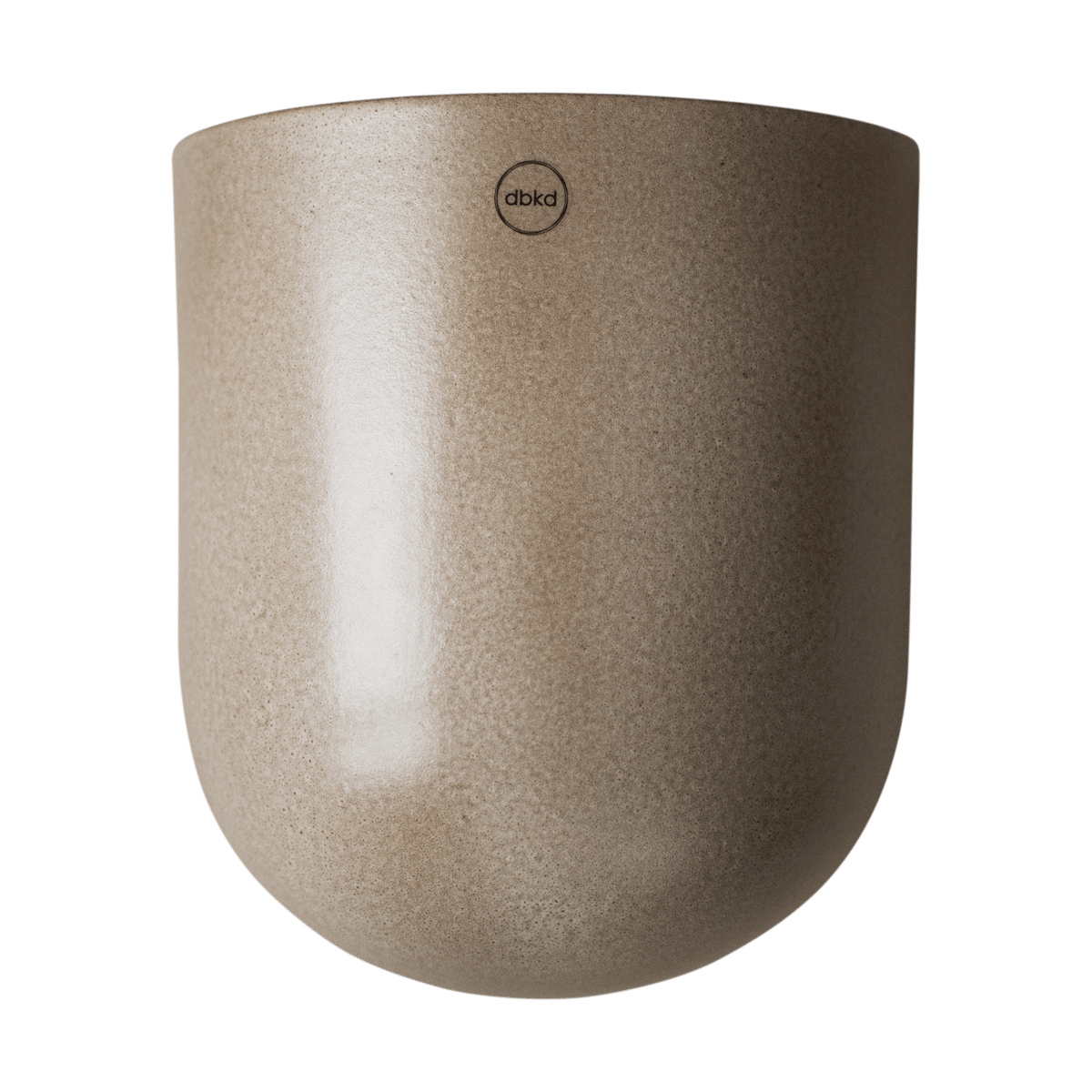 DBKD Cut vegghengt krukke beige X-large 24 cm