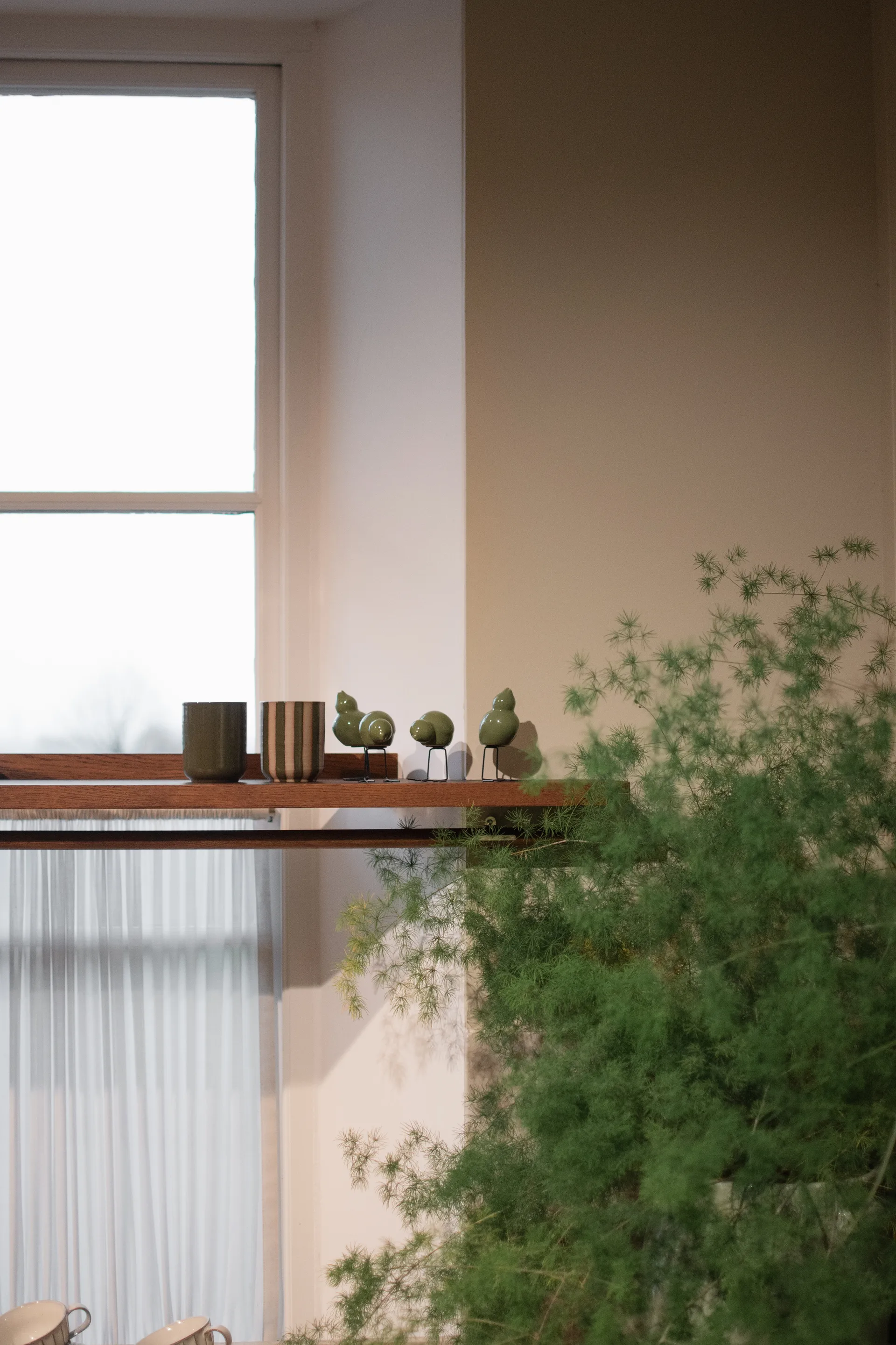 DBKD Swedish Birds påskedekorasjon 2-pakning, Shiny green DBKD