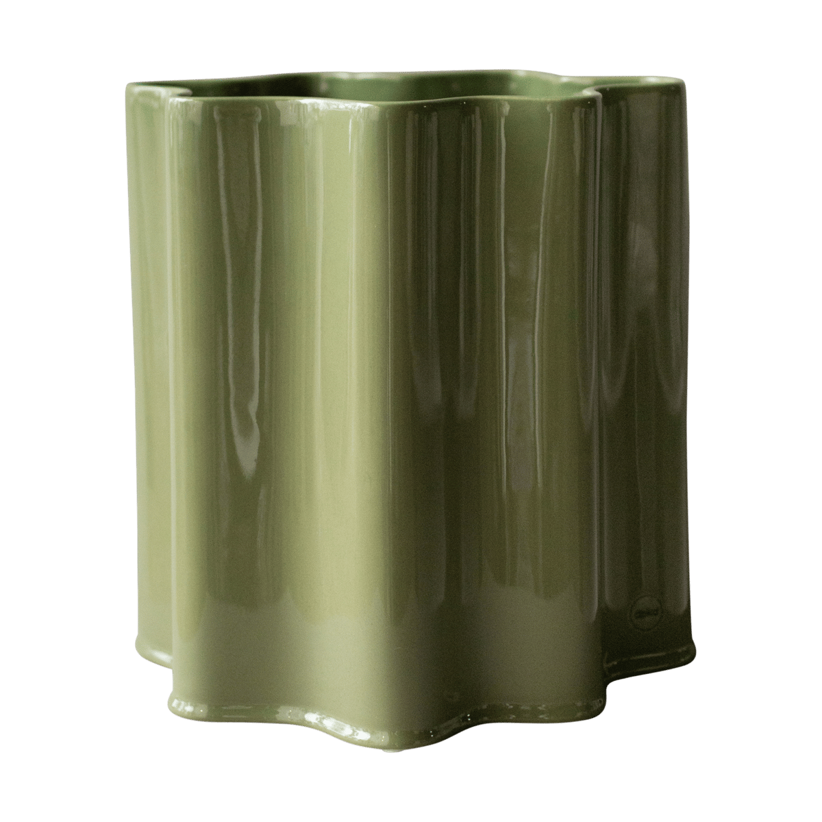 DBKD Filter krukke Shiny green, Ø25 cm