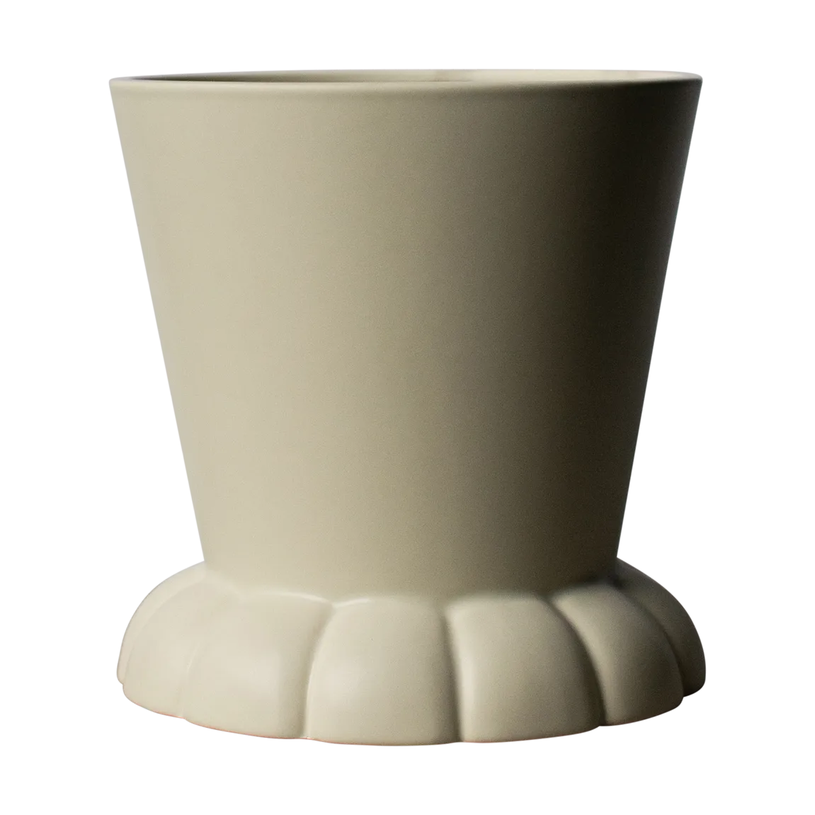 Flora krukke Ø19 cm, Creme DBKD