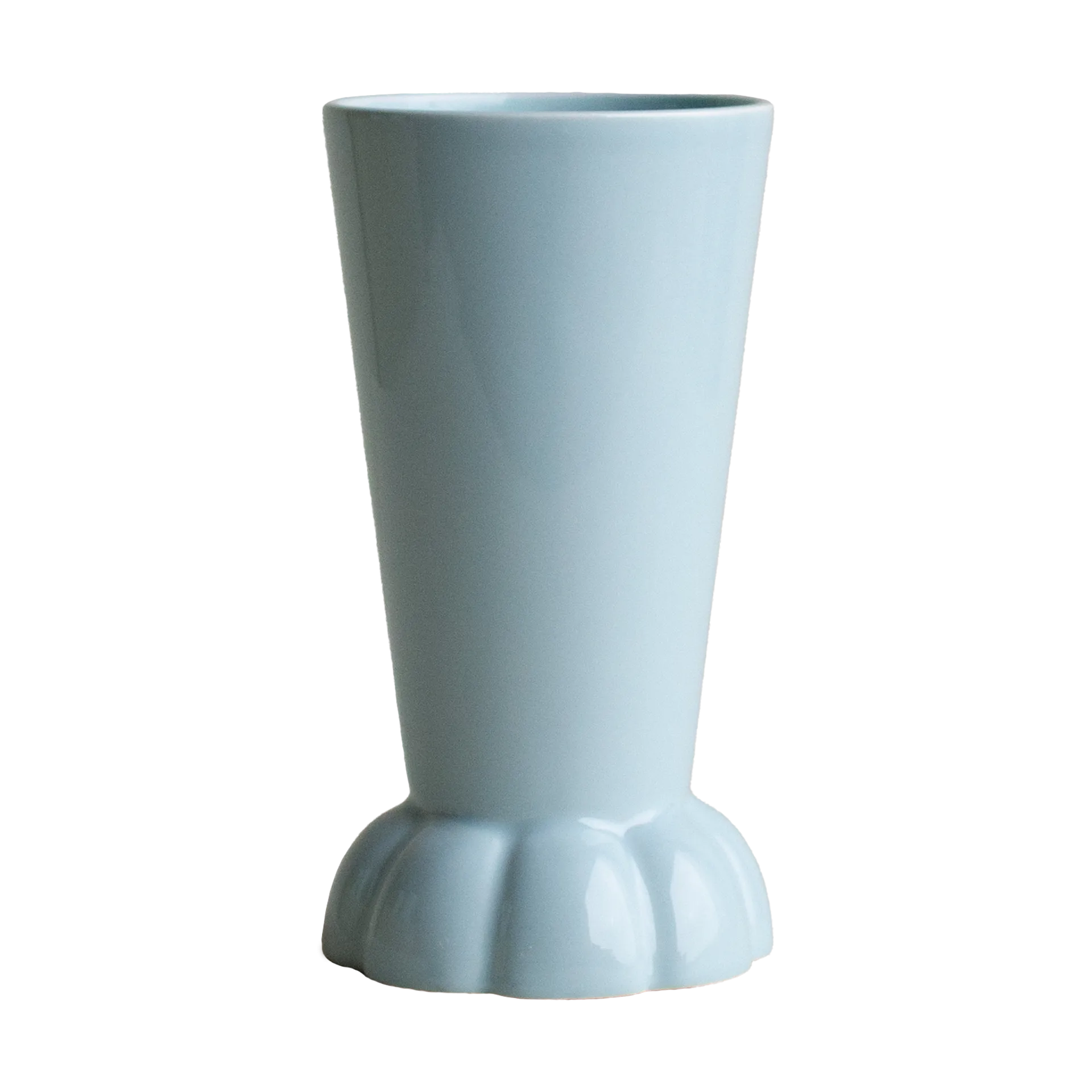 Flora vase 22 cm, Light blue DBKD