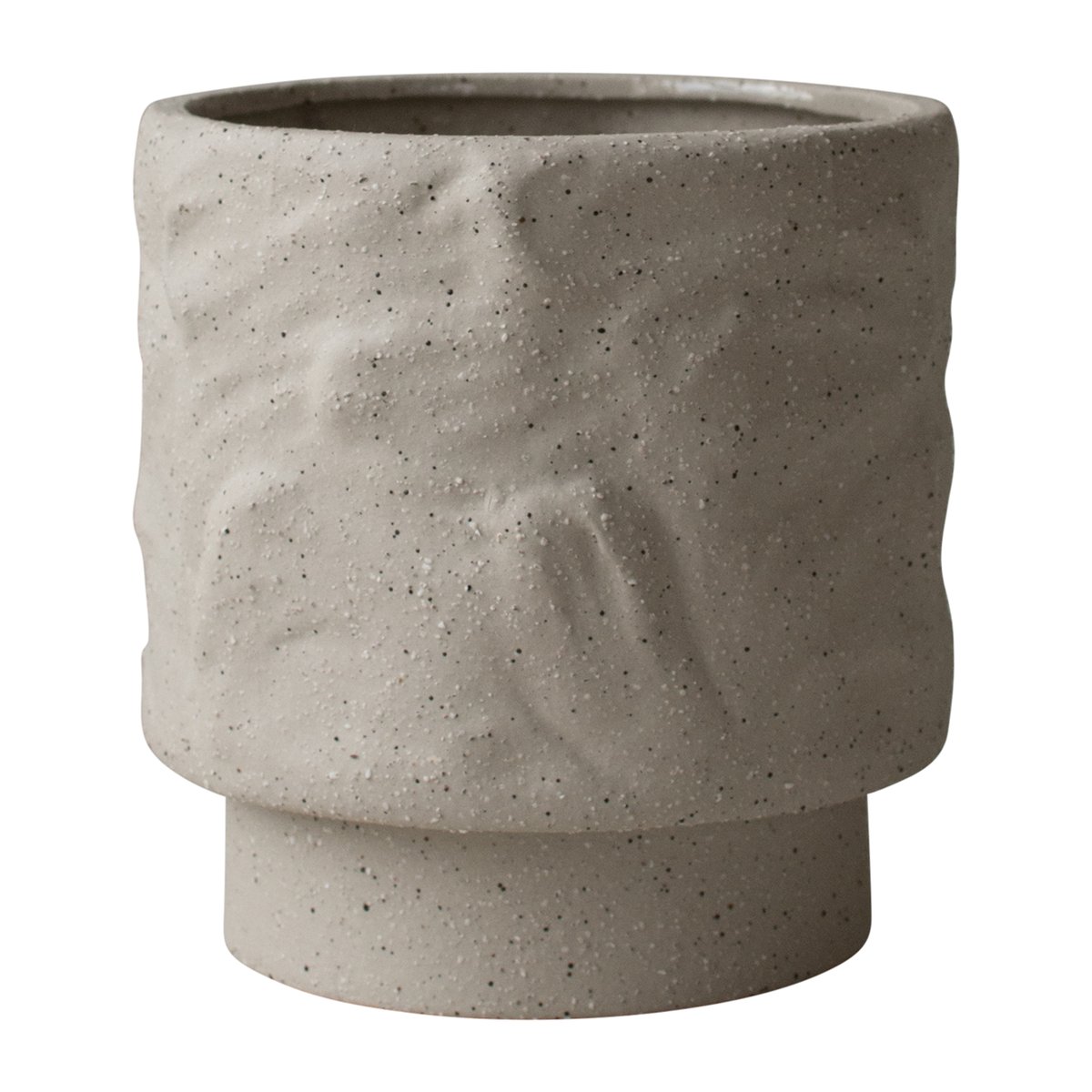 DBKD Flow krukke Ø 15 cm Sand