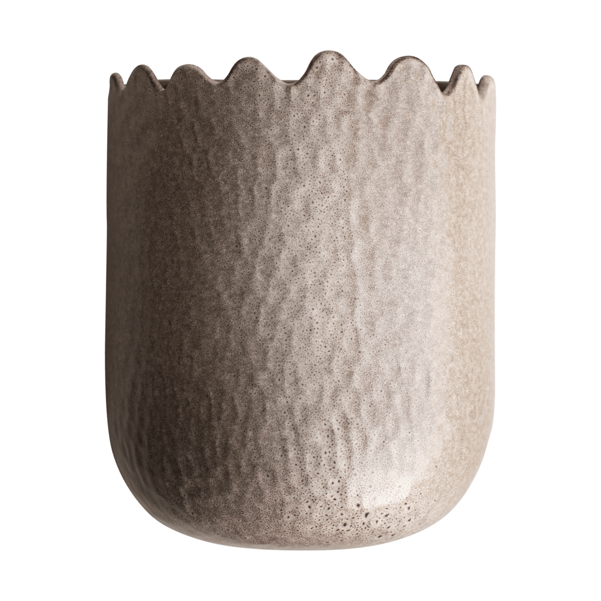 DBKD Flowery veggkrukke 24 cm Beige