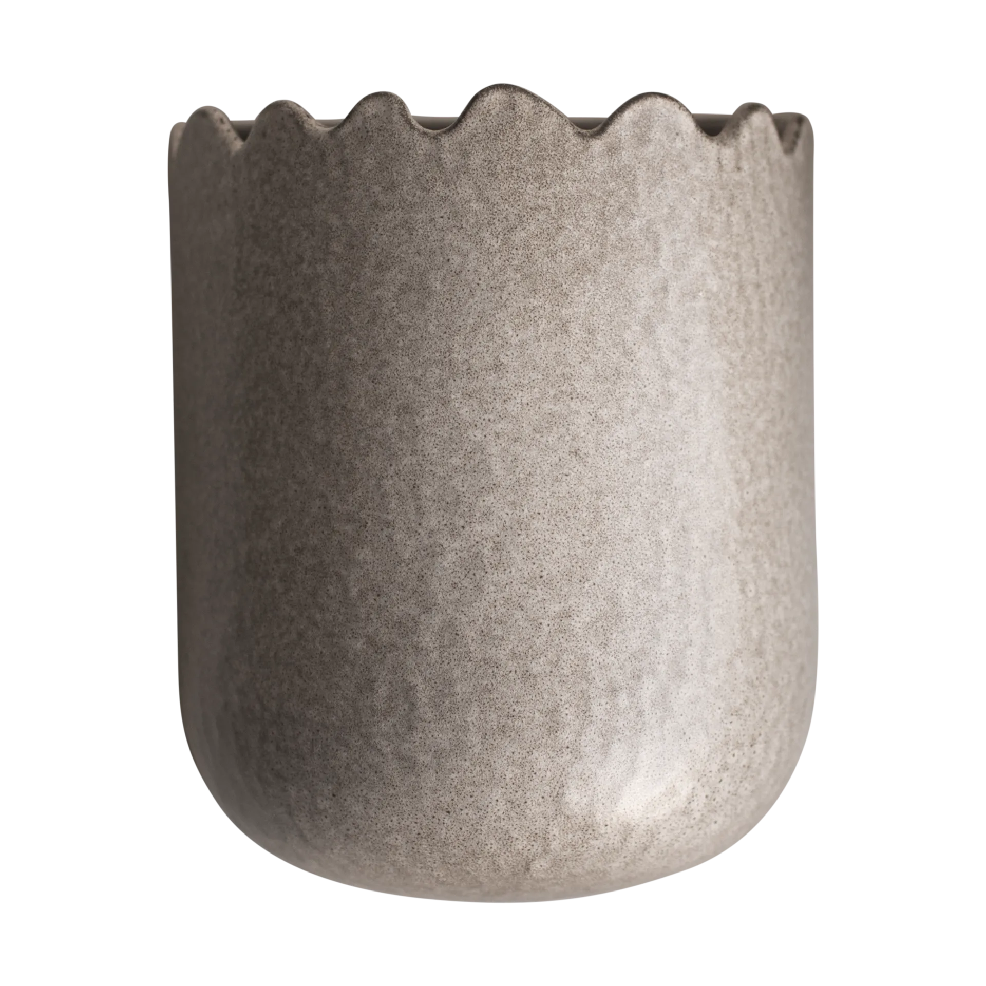 Flowery veggpotte 19 cm, Beige DBKD