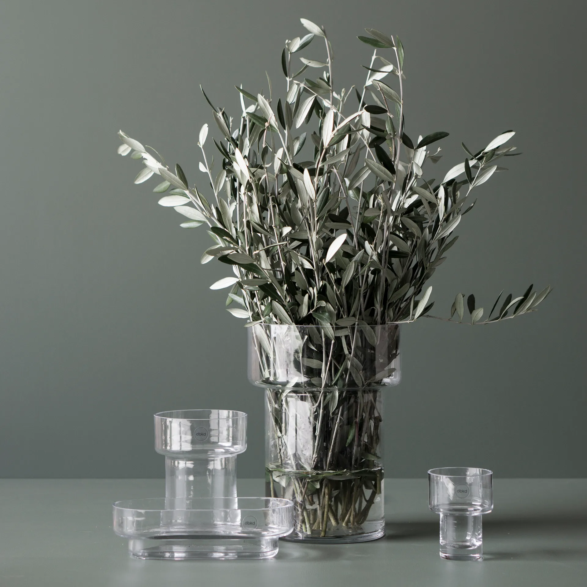Keeper glassvase 17 cm, Clear DBKD