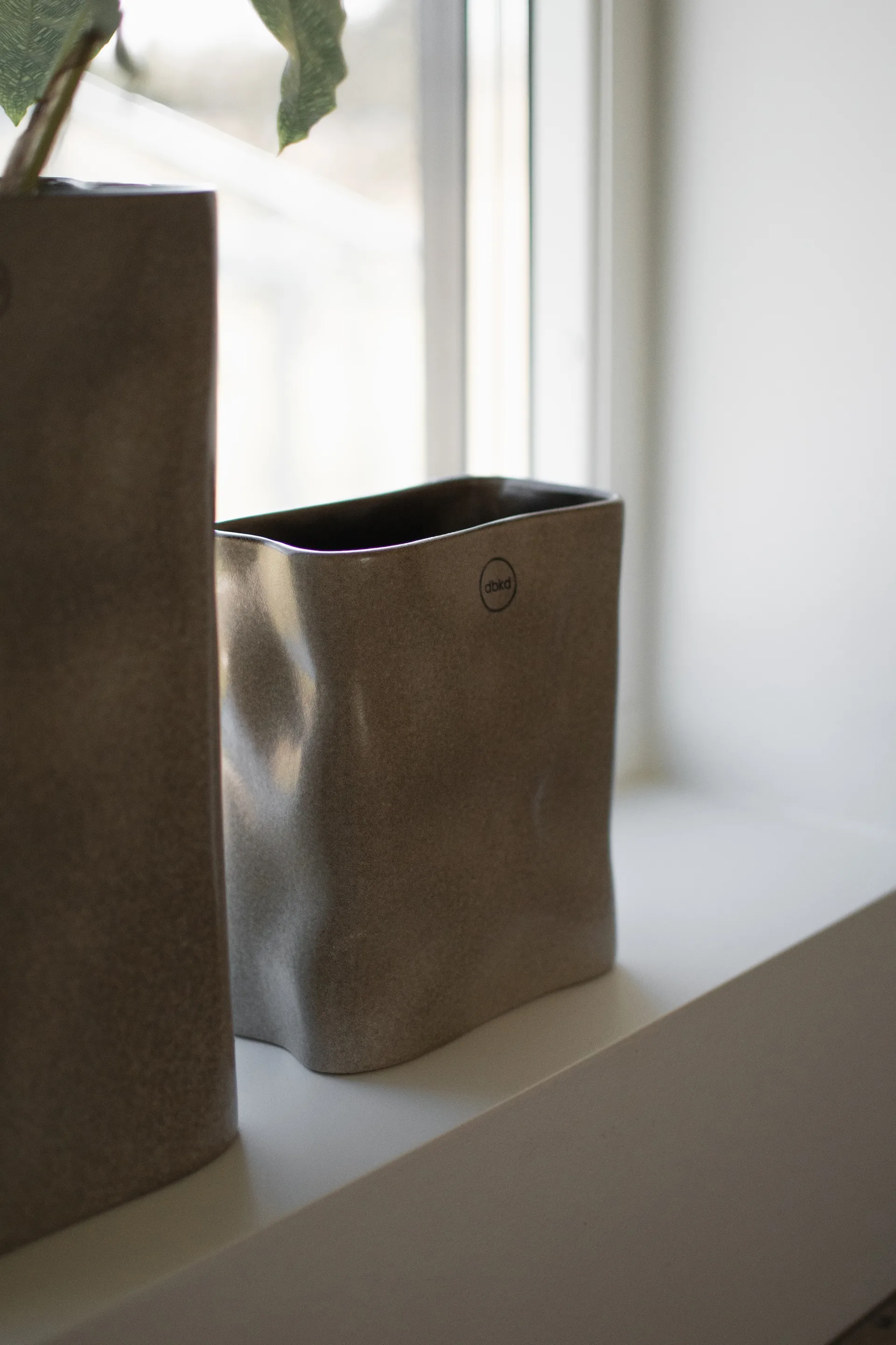 Meadow vase H18 cm, Beige DBKD