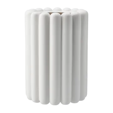 Mist krukke large Ø19x27 cm - White - DBKD