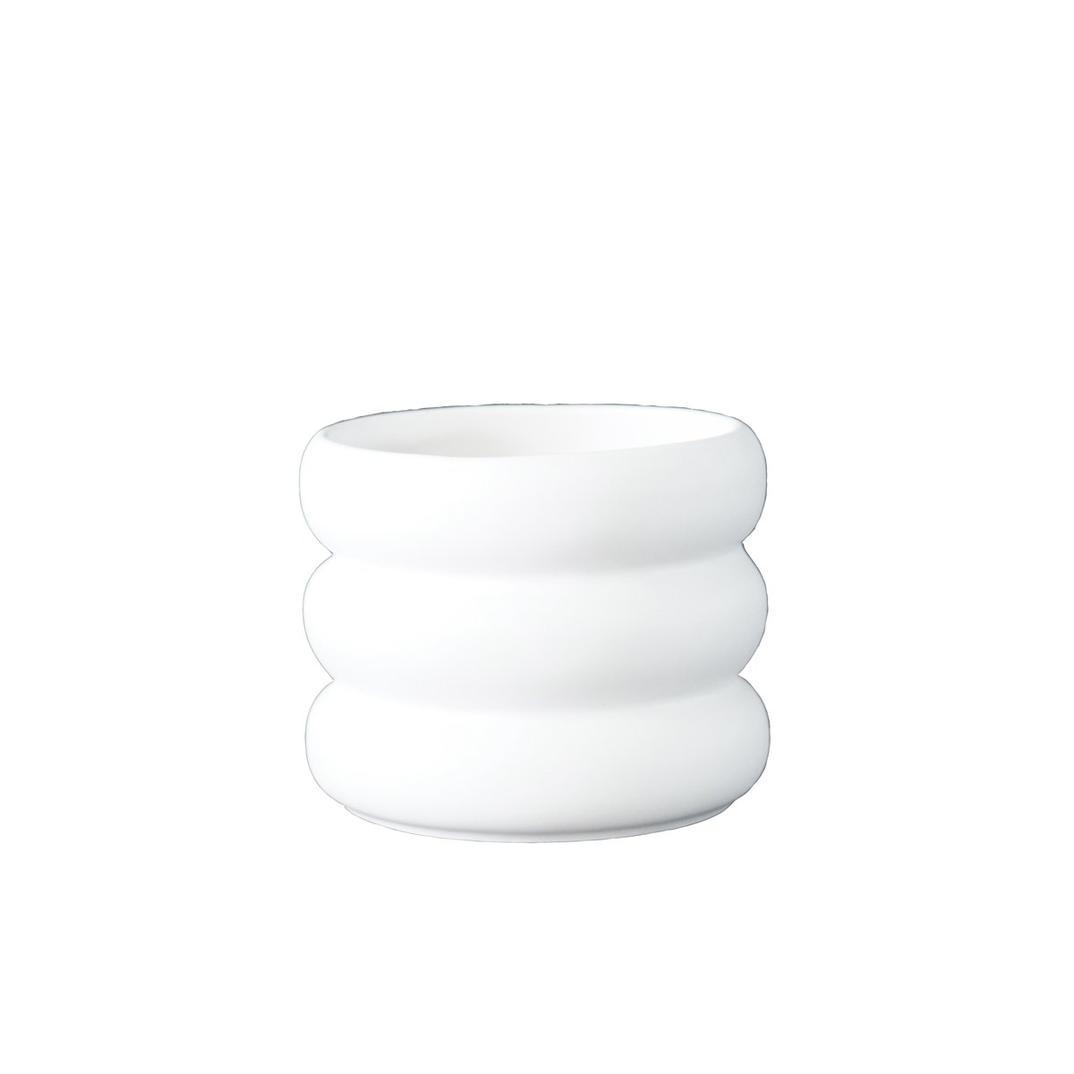DBKD Mud krukke hvit Liten, Ø 10 cm