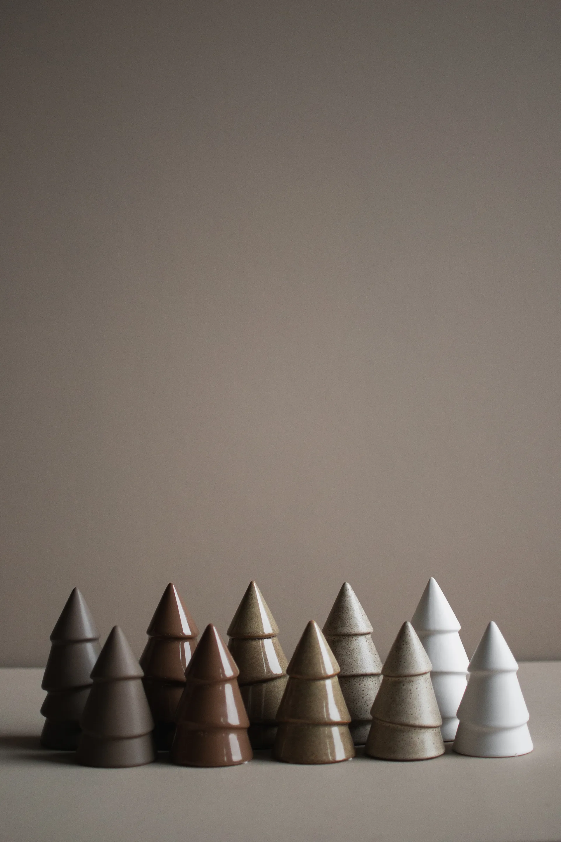 Narrow dekorasjon 14 cm, Shiny nougat DBKD