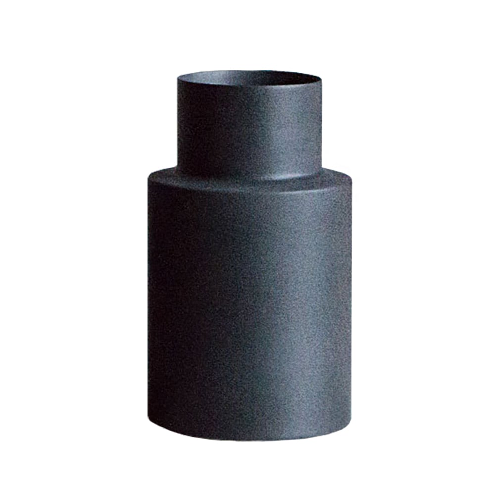 DBKD Oblong vase cast iron (svart) small, 24 cm