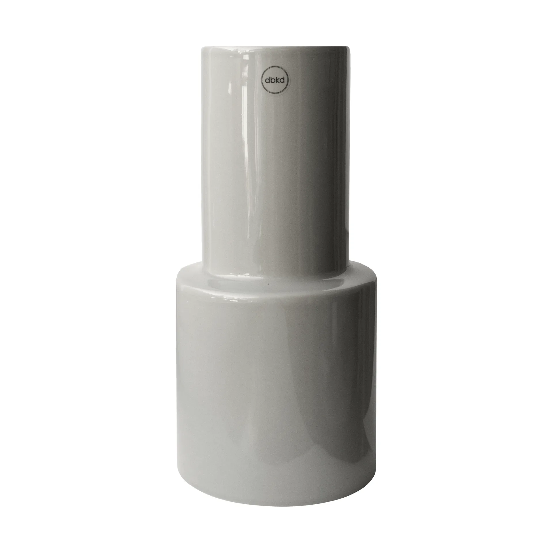 DBKD Oblong vase Shiny mole, large, 30 cm