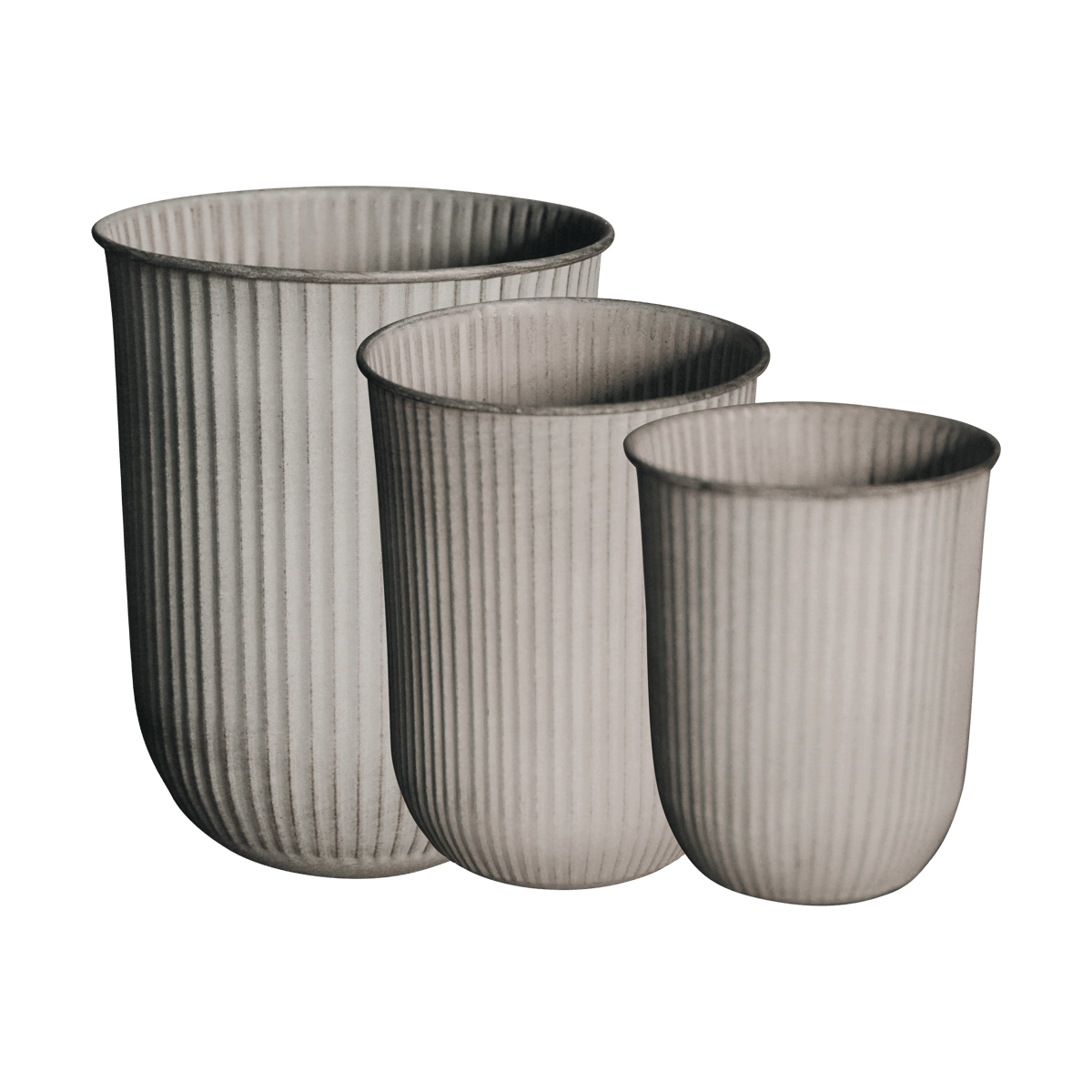 DBKD Out stripe krukke 3 deler Beige