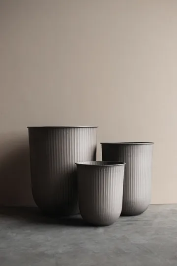 Out stripe krukke 3 deler - Beige - DBKD