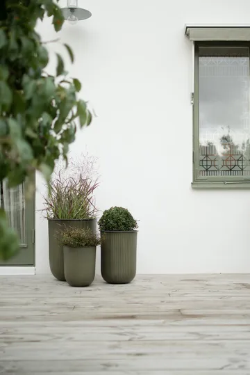 Out stripe krukke 3 deler - Green - DBKD