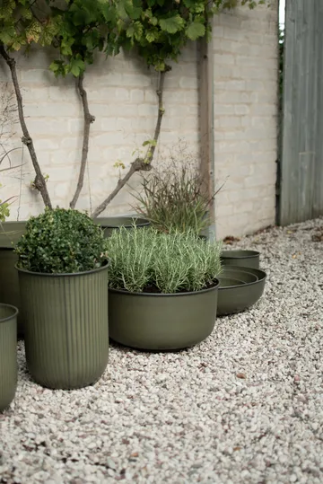 Out wide krukke 2 deler - Green - DBKD