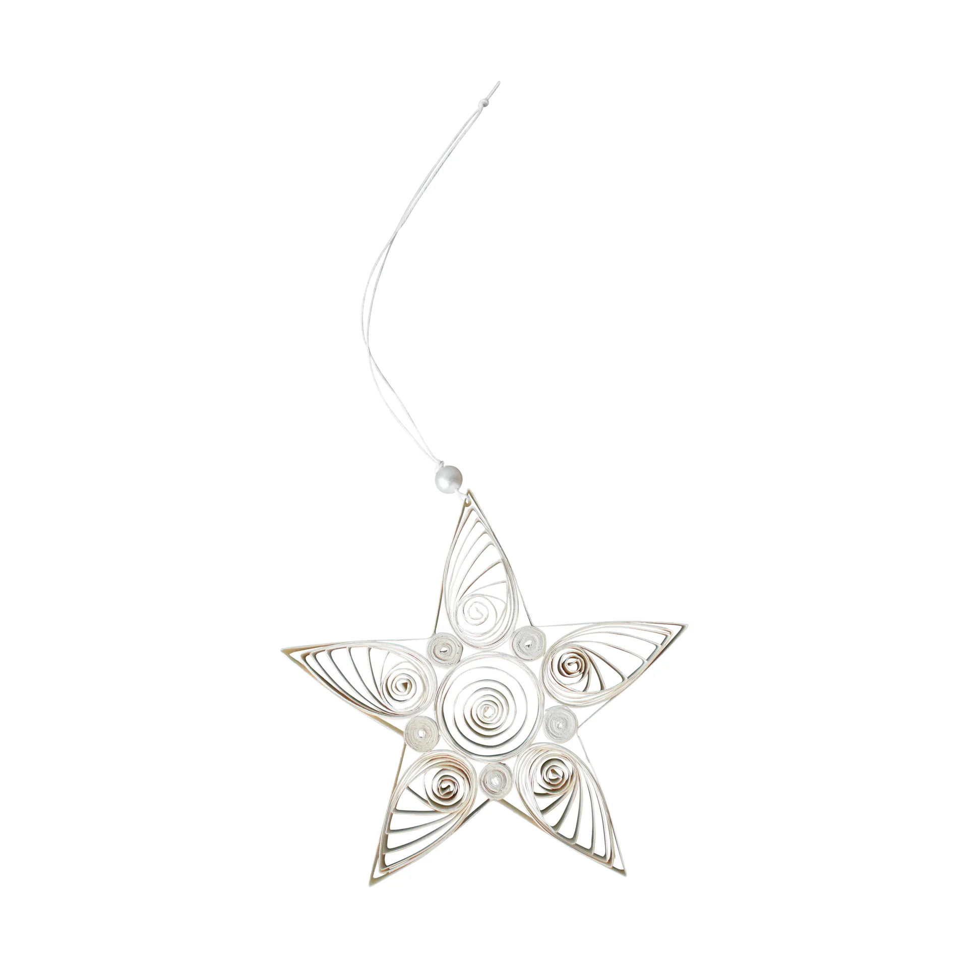 Paper Star juleanheng 13 cm, White DBKD