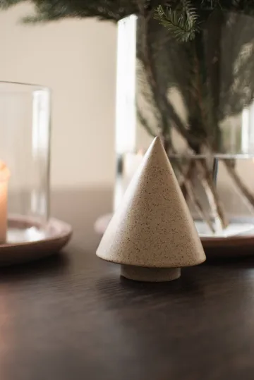 Peak tre dekorasjonsdetalj - Beige, Ø9 cm - DBKD