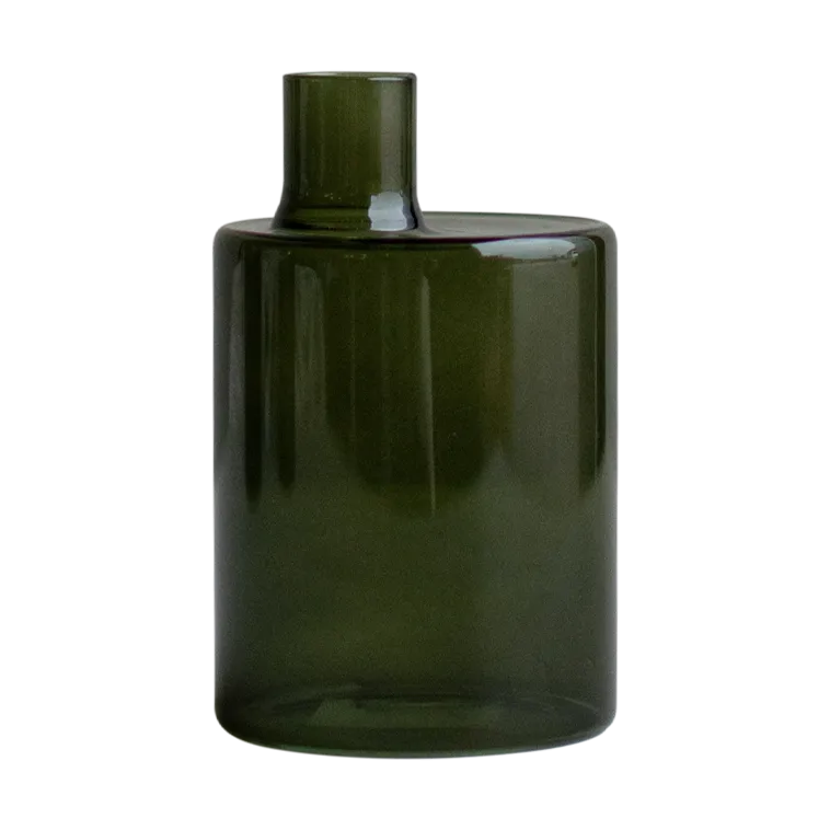 Pipe vase 12 cm, Green DBKD