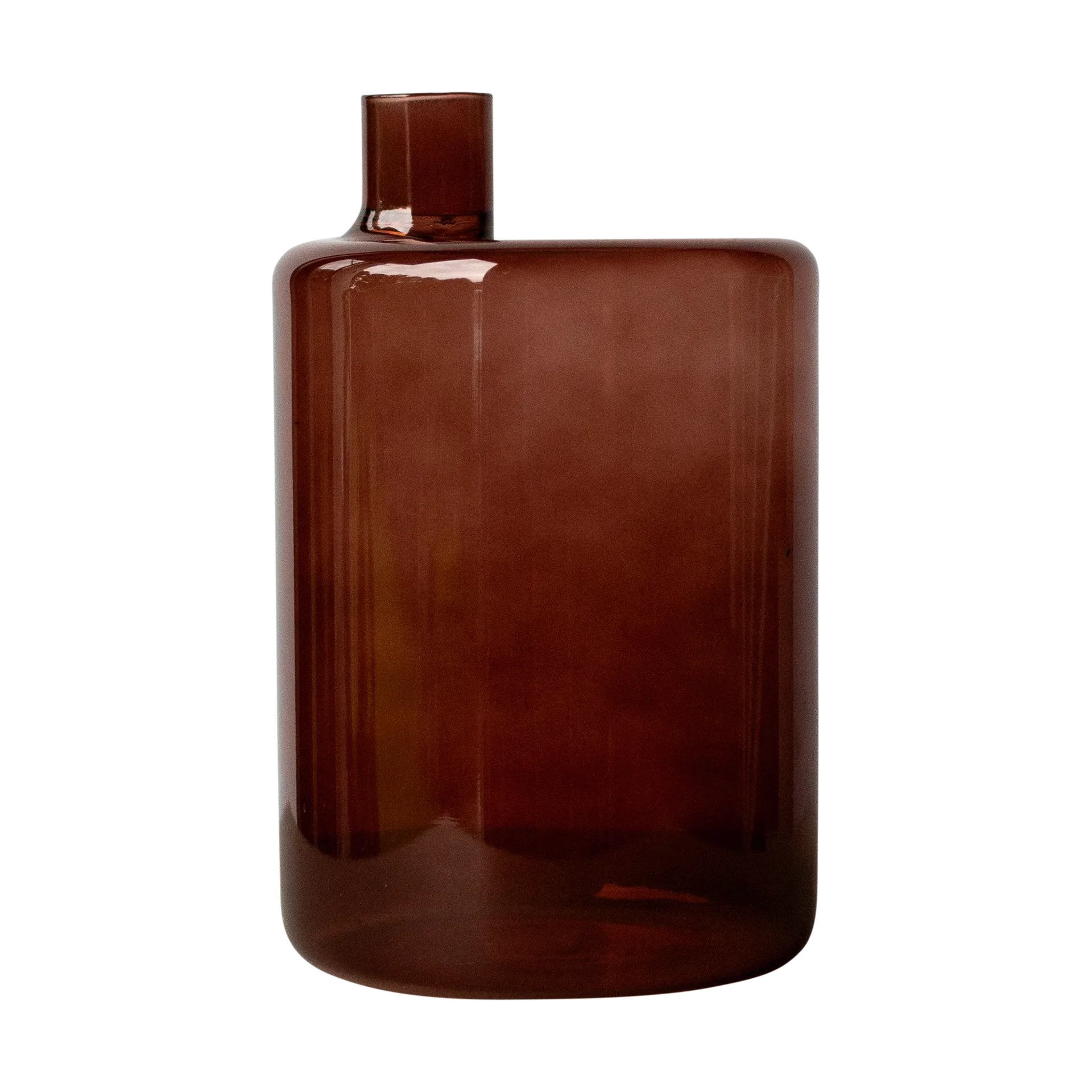 Pipe vase 21 cm, Dark red DBKD