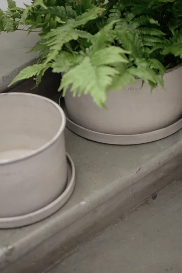 Plant bowl krukke 2-pakning - Beige - DBKD